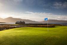 The 11th green at Ardfin Photo by Konrad Borkowski