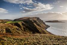 The par three 2nd at Ardfin Photo by Konrad Borkowski