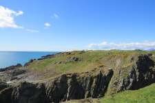 The 2nd is just one of many stunning clifftop holes