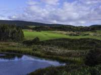 Cabot Cliffs 3rd Hole Photo by Larry Lambrecht