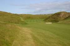 Dune amphitheatre green at the par four 8th