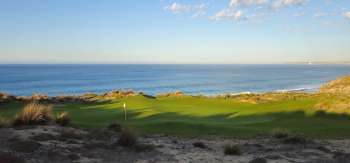 The 2nd green at The Cliffs KI