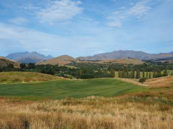 Looking across the 3rd green