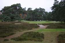 Final hole on the legendary Morfontaine short course