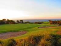 Mornington Golf Club Par Three 16th Hole view from behind the green