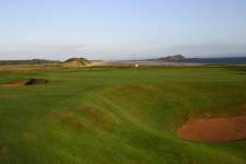 Looking across the 6th green