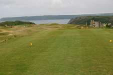 The famous par four 7th at Pennard