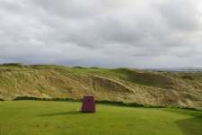 The famous Calamity par three at Royal Portrush