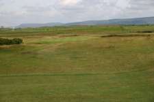 Par three 14th at Royal Porthcawl