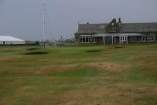 The iconic closing green at Royal Troon