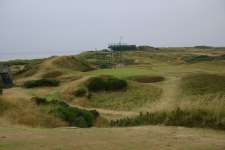 The postage stamp par three 8th