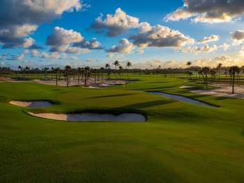 View behind 16th green. Photo by Larry Lambrecht