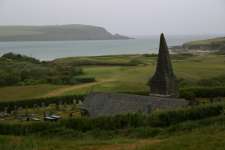 View from above the par three 11th