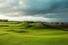 Green site at the par four 3rd hole Photo by Joann Dost