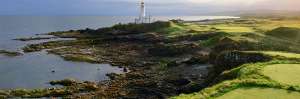 View from above the new 9th hole - courtesy Turnberry