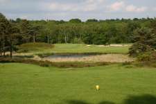 The famous par three 6th at West Sussex