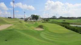 The 18th green at Laguna National World Classic - enough said