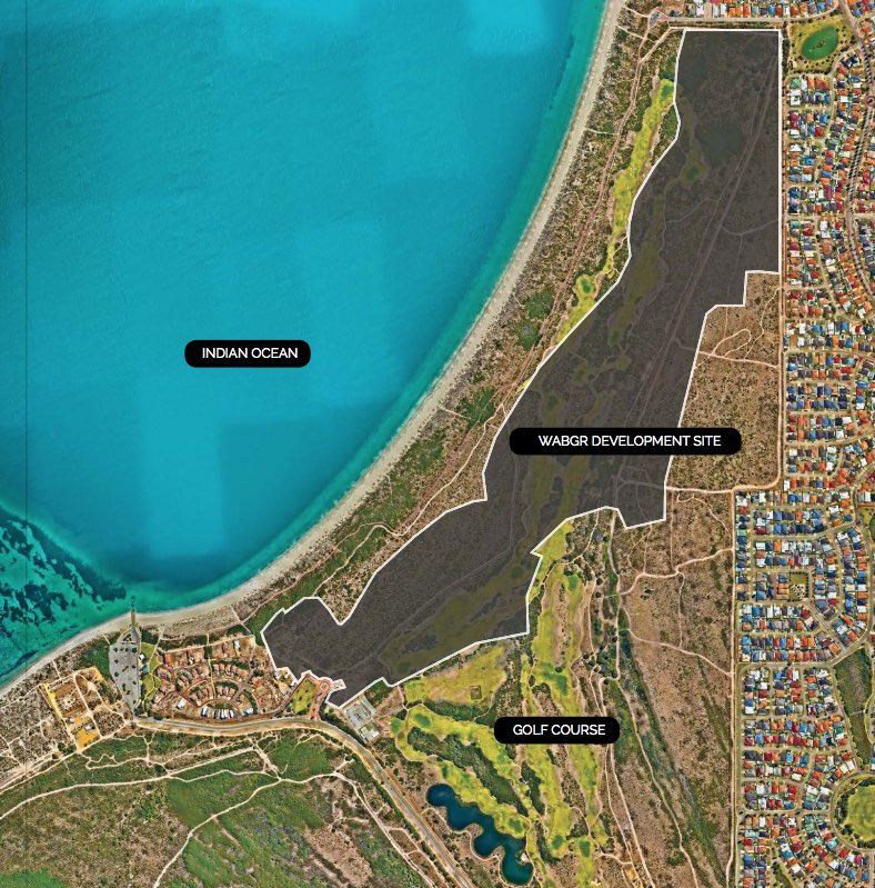 18 Holes under threat at Kennedy Bay Golf Club in WA. Golf